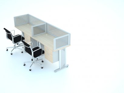 โต๊ะทำงานกลุ่ม 2 ที่นั่ง